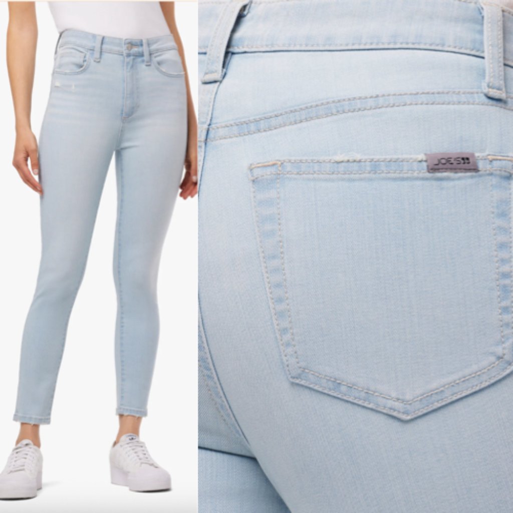 Nwt Joe's Jeans High Rise Skinny Crop Jeans Sophia Size 28